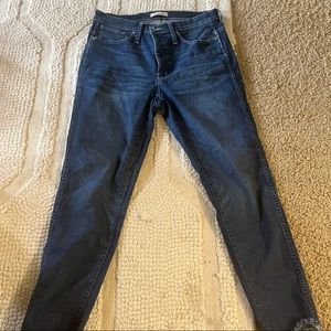 Madewell slim and straight jeans size 31